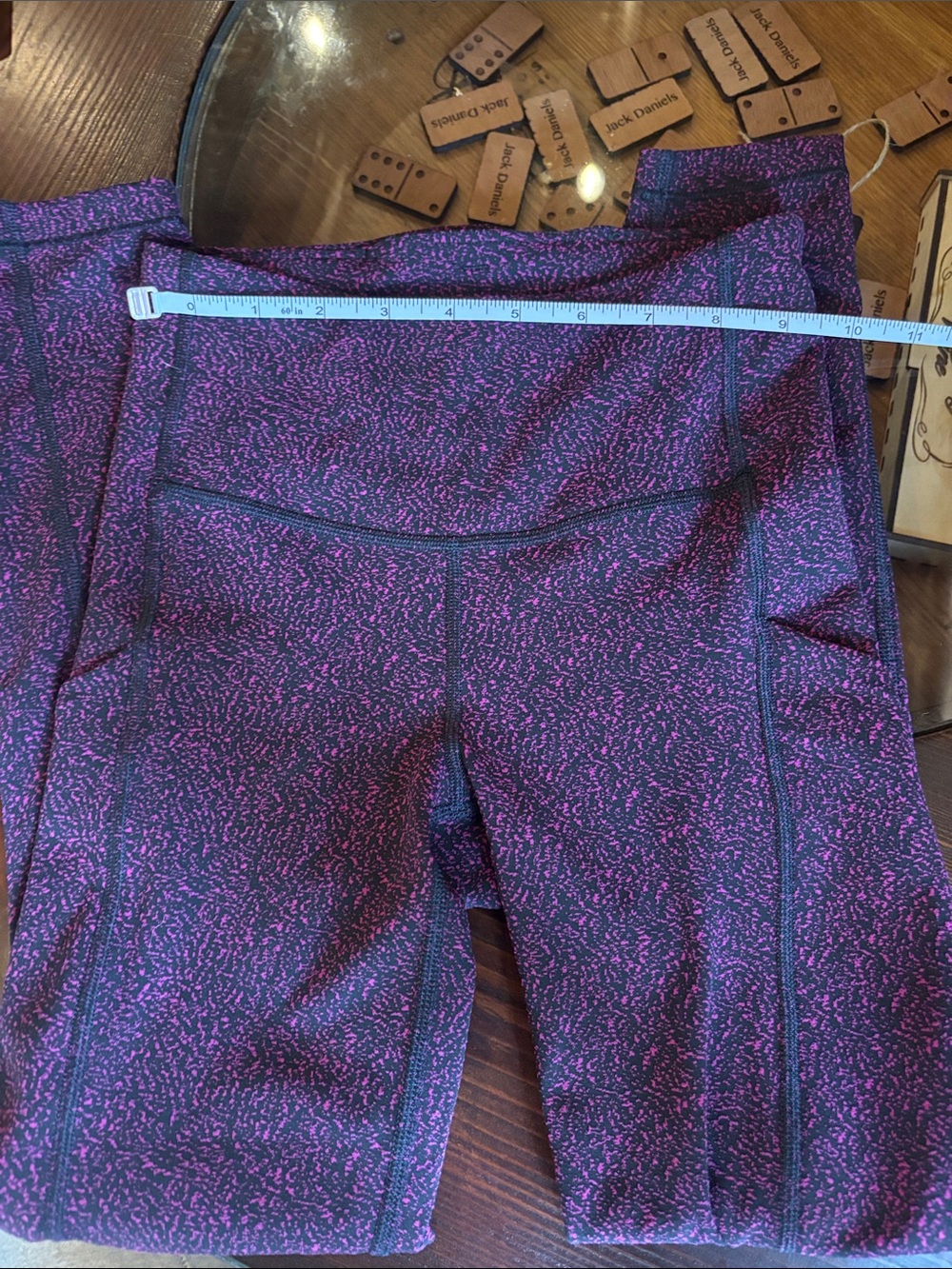 Athleta Purple Print Active Leggings